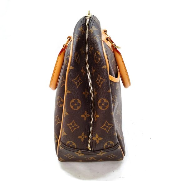 Louis Vuitton LV Hand Bag Deauville Brown Monogram 702-030525 - Picture 3 of 9